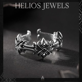 Nhẫn Bạc S925 Time Lotus Ring Helios Silver Original