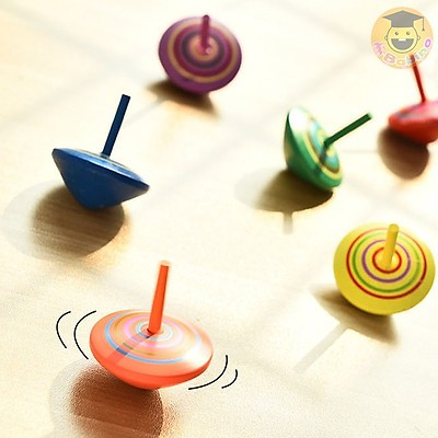 Đồ chơi con cù con quay bằng gỗ cho bé yêu