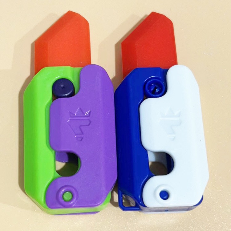 Dao Cà Rốt Trọng Lực In 3D, Đồ Chơi Kéo Dài Hình Cà Rốt Hot Trend 2023