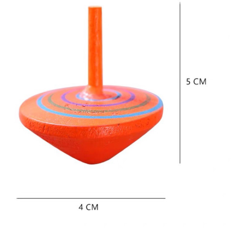 Đồ chơi con cù con quay bằng gỗ cho bé yêu