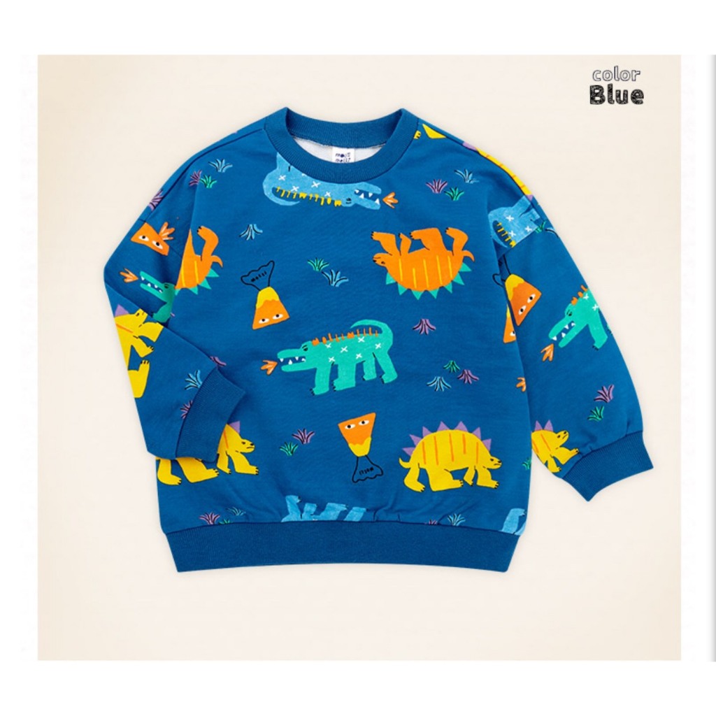 Áo nỉ da cá bé trai bé gái Moli 10-23Kg