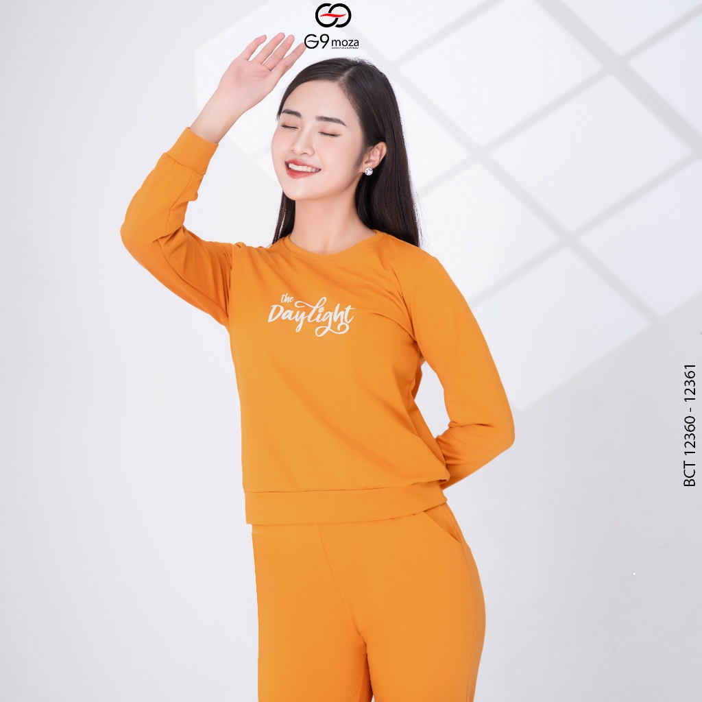 Bộ Cotoon G9moza 12360- 12361 với chất liệu da cá tạo nên phong cách trẻ trung năng động