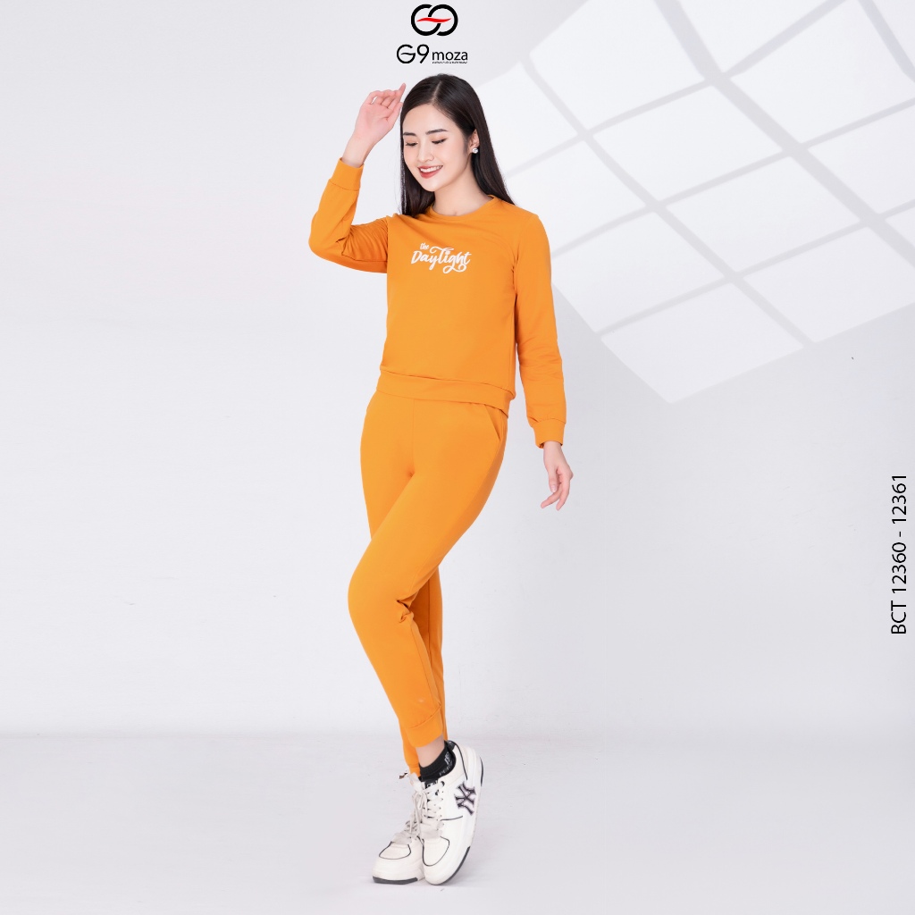 Bộ Cotoon G9moza 12360- 12361 với chất liệu da cá tạo nên phong cách trẻ trung năng động