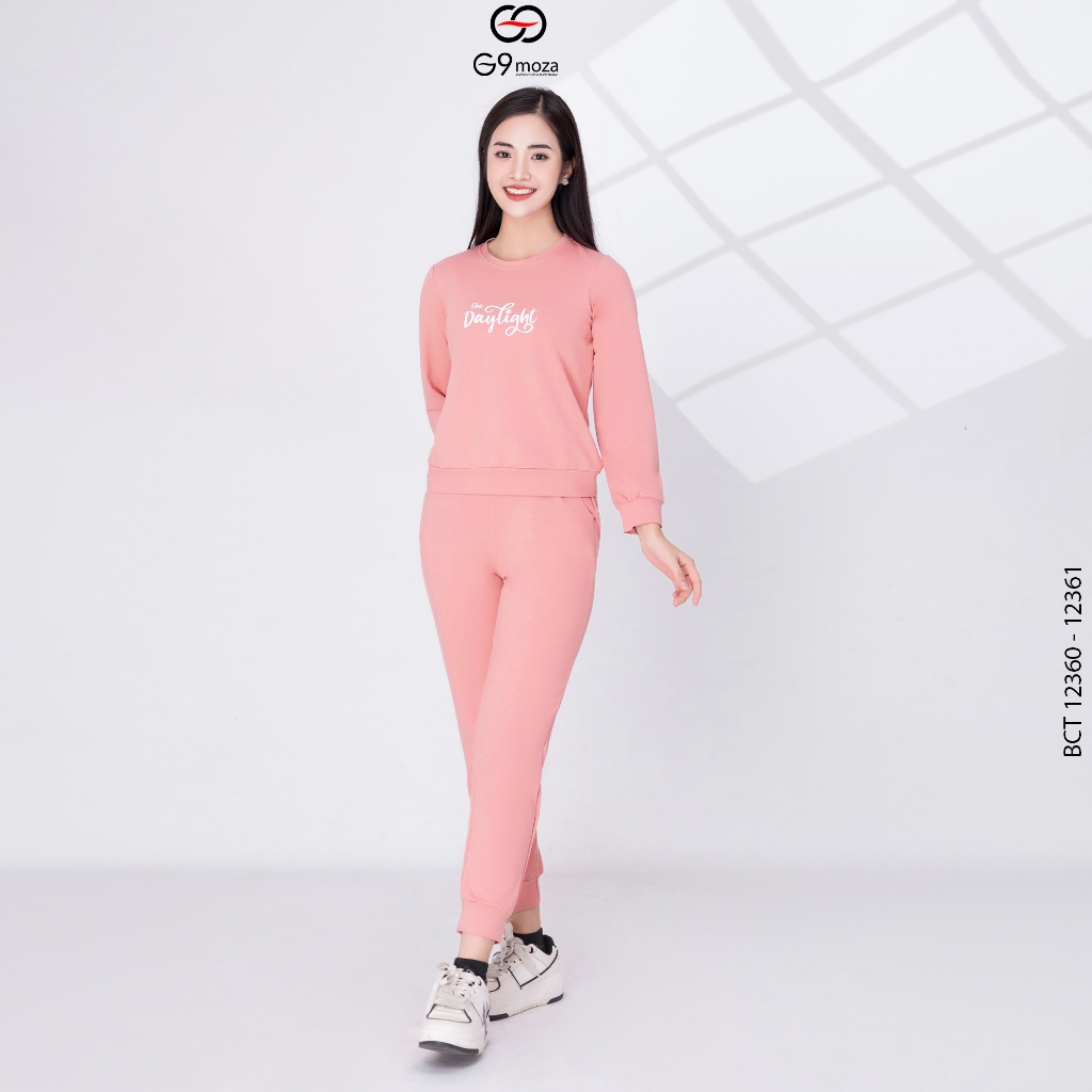 Bộ Cotoon G9moza 12360- 12361 với chất liệu da cá tạo nên phong cách trẻ trung năng động