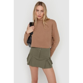 Áo nỉ oak cổ cao dư xịn