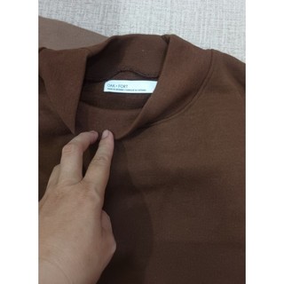 Áo nỉ oak cổ cao dư xịn