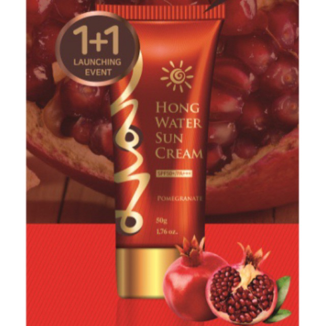 KEM CHỐNG NẮNG HỒNG SÂM LỰU ĐỎ SPF50 + PA++++