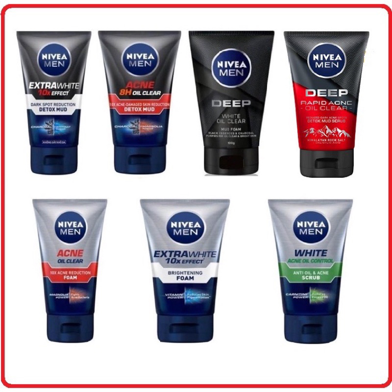 Sữa Rữa Mặt Nivea Men 100g