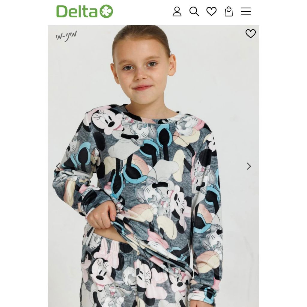 Bộ nhung mịn hoạ tiết disney cho bé