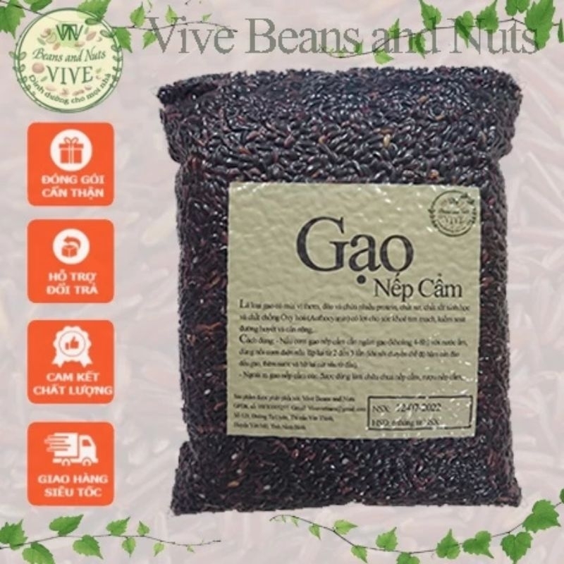 Nếp cẩm Tây Nguyên sạch 100% 1kg