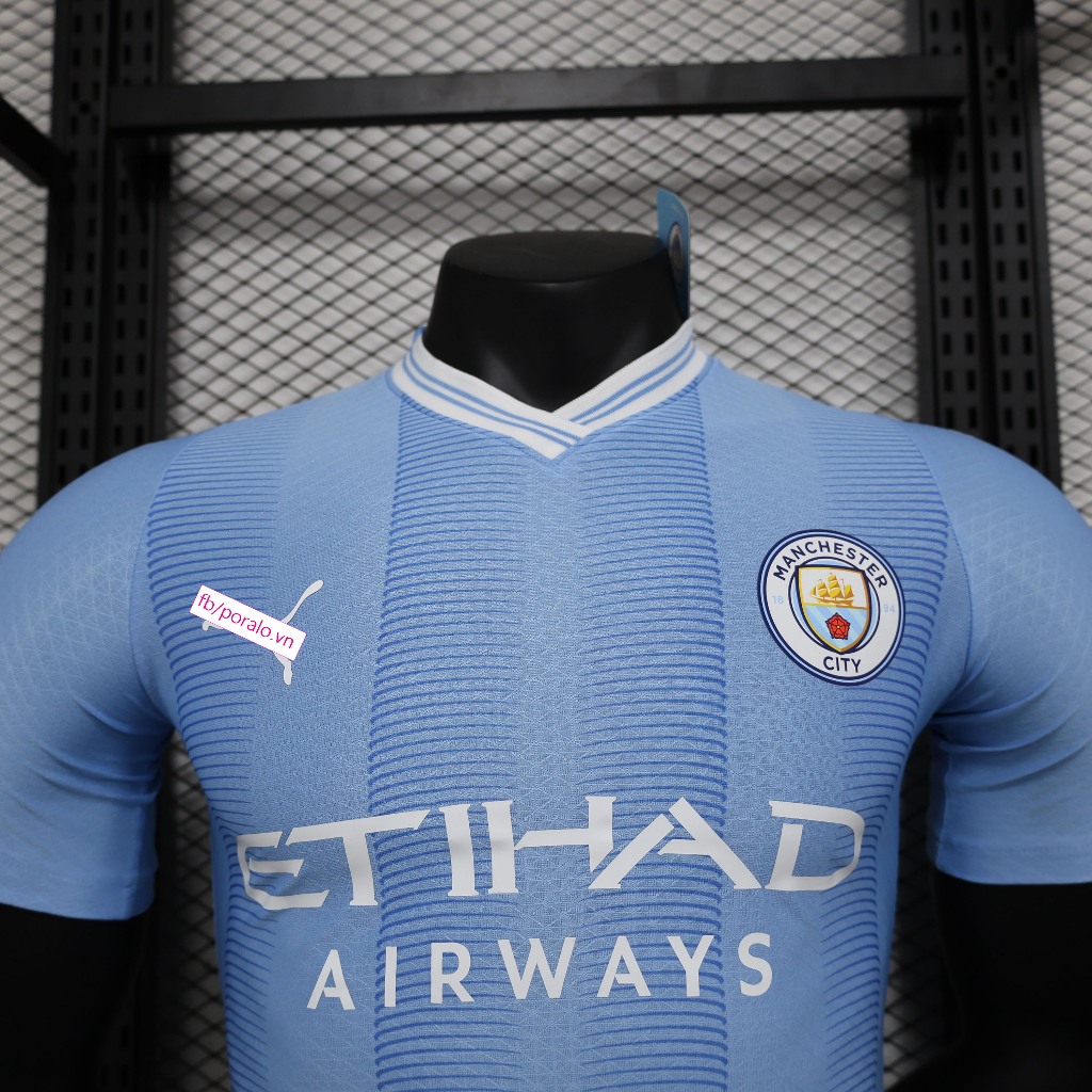 BỘ ÁO ĐẤU CLB MAN CITY SÂN NHÀ 23/24 BẢN PLAYER