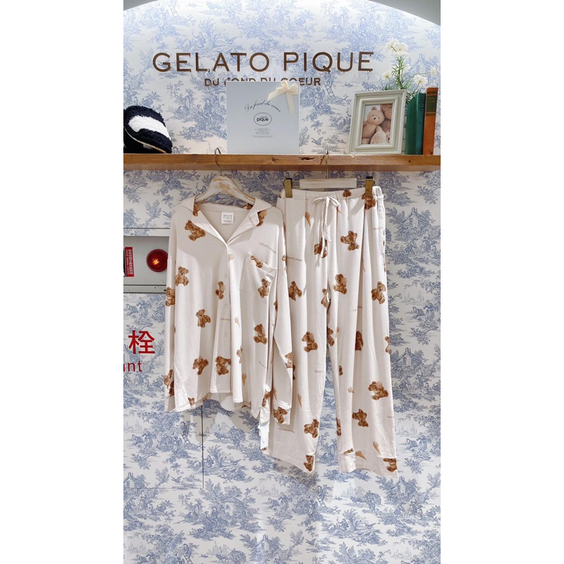Bộ Mặc Nhà Pyjamas Gelato Pique Chất Modal Siêu Xinh Siêu Mát TQXK (Full Tag)