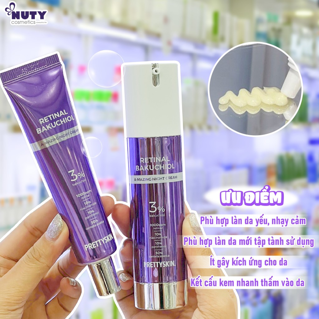 Kem Dưỡng Prettyskin Retinal Bakuchiol