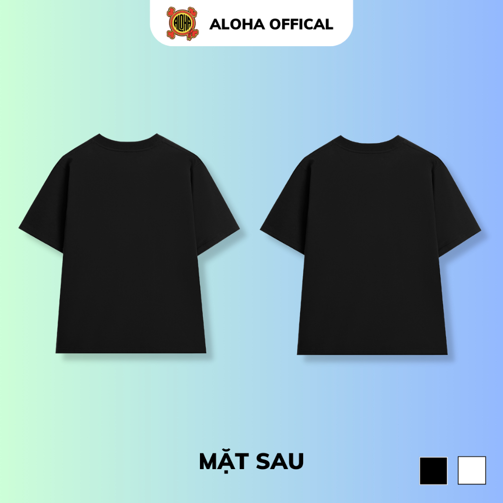 Áo thun cặp đôi nam nữ Aloha CP002 Slap áo phông cotton thoáng mát