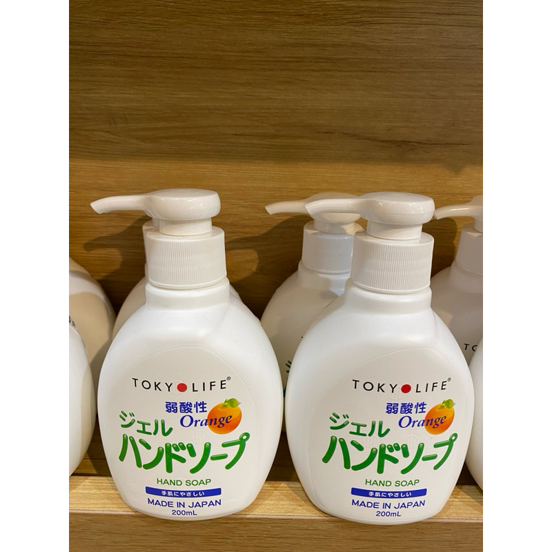Nước Rửa Tay Lành Tính Hương Cam TOKYOLIFE 200ml