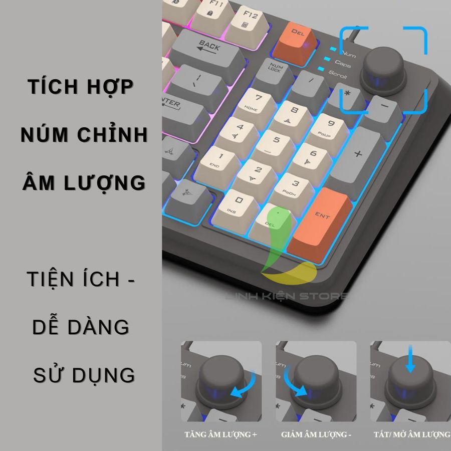 Bàn Phím Gaming XUNFOX K82 / K10 / K820 - Bàn Phím Có Dây Công Thái Học, Hiệu Ứng LED Rainbow | BigBuy360 - bigbuy360.vn