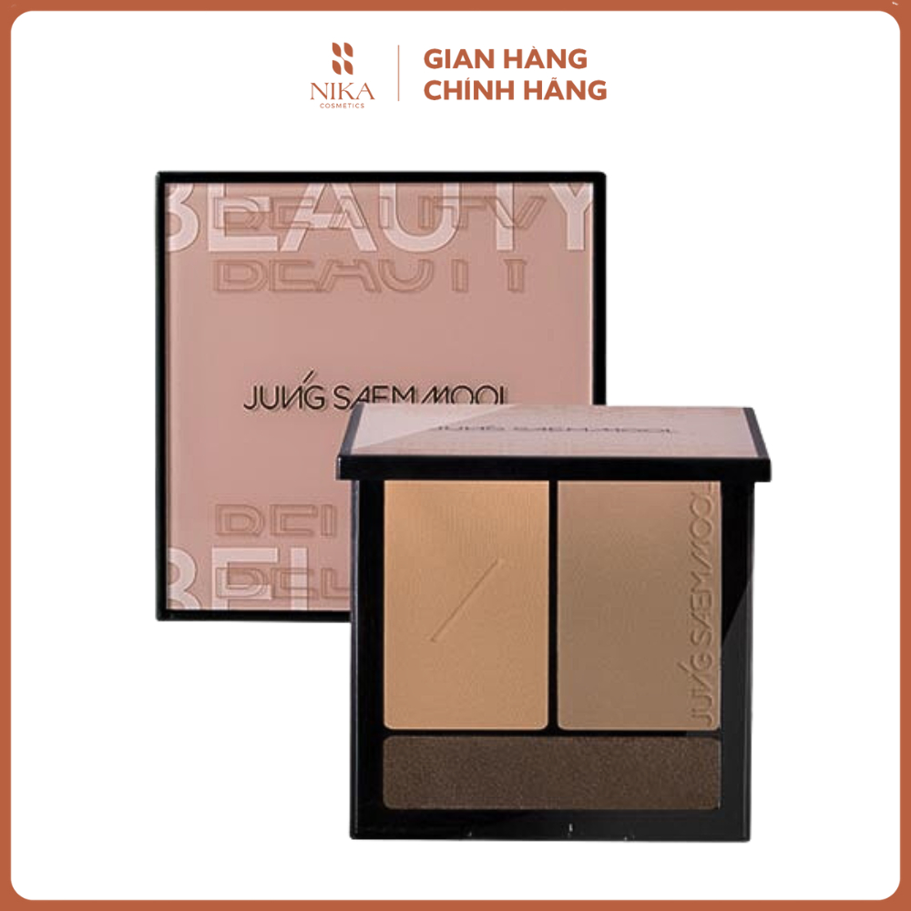 Bảng tạo khối Jung Saem Mool Artist Face Palette Contour 3 ô [Nika Cosmetics]