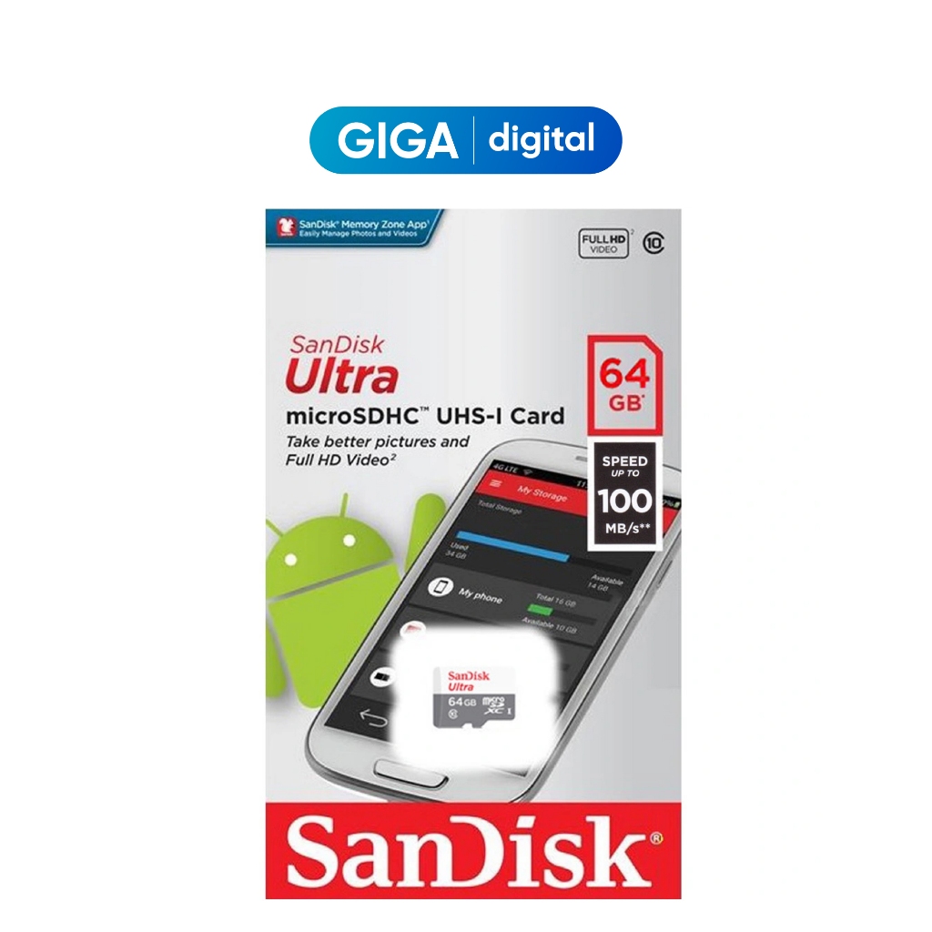 Thẻ nhớ Sandisk/ Netac MicroSD 32GB/ 64GB/ 128GB - Chính Hãng