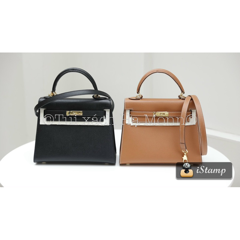 Túi H dáng kelly da espom size 25 SP