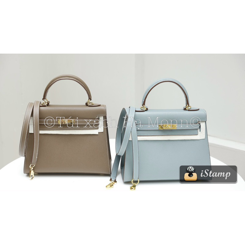 Túi H dáng kelly da espom size 25 SP