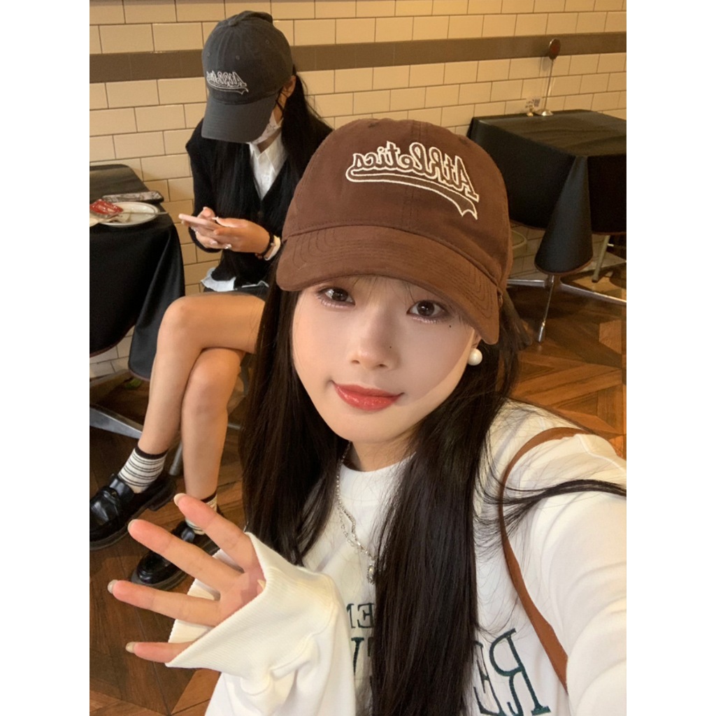 Mũ Lưỡi Trai Nón Kết Thời Trang Unisex Họa Tiết Chữ Athletica Thêu Nổi Đi Học Đi Chơi - SOLILA STORE