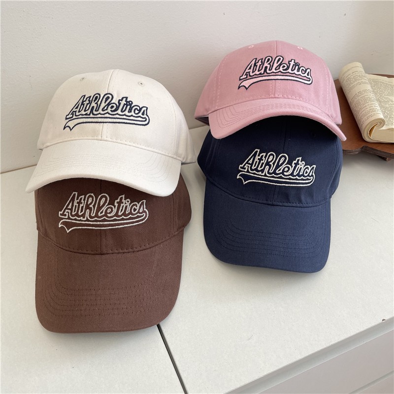 Mũ Lưỡi Trai Nón Kết Thời Trang Unisex Họa Tiết Chữ Athletica Thêu Nổi Đi Học Đi Chơi - SOLILA STORE