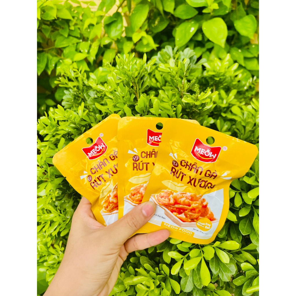 COMBO 10 GÓI Chân gà rút xương 26gram ăn vặt tiện lợi