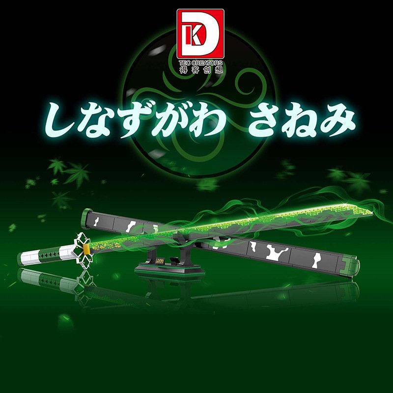 Đồ Chơi Lắp Ráp Lego Mô Hình Thanh Kiếm Sanemi Shinazugawa Của Phong Trụ Trong Kimetsu No Yaiba No.DK1520 Với 710+PCS
