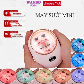 Máy sưởi ấm bụng corisu, máy sưởi mini cầm tay tích hợp sạc dự phòng 3 chế độ sưởi ấm tới 60 độ