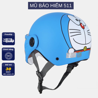 Mũ bảo hiểm trẻ em kính càng có tai - nón bảo hiểm cho bé cực đáng yêu từ 3 đến 6 tuổi