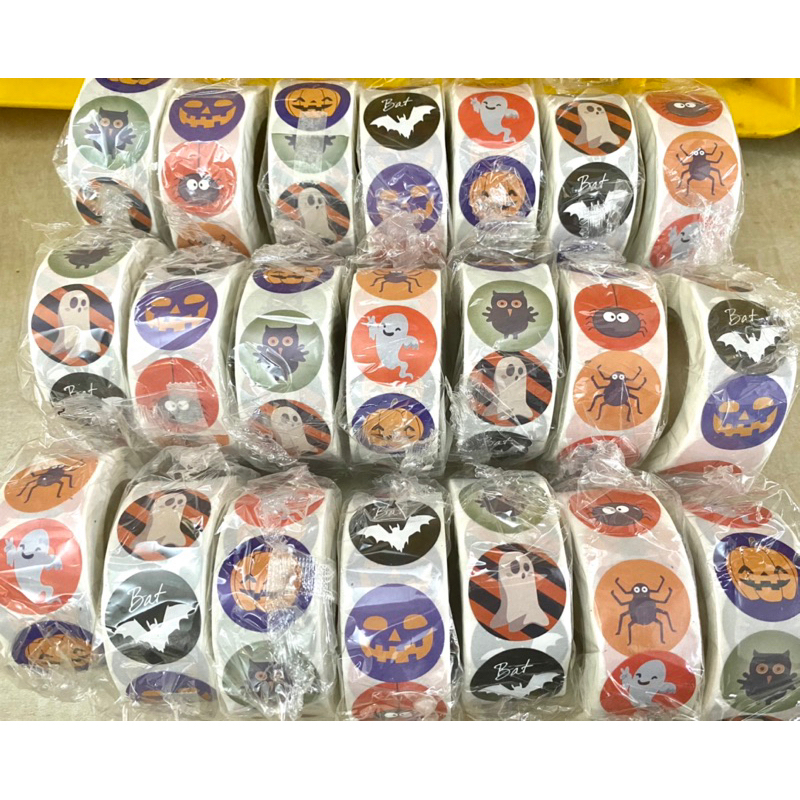 Cuộn sticker Halloween