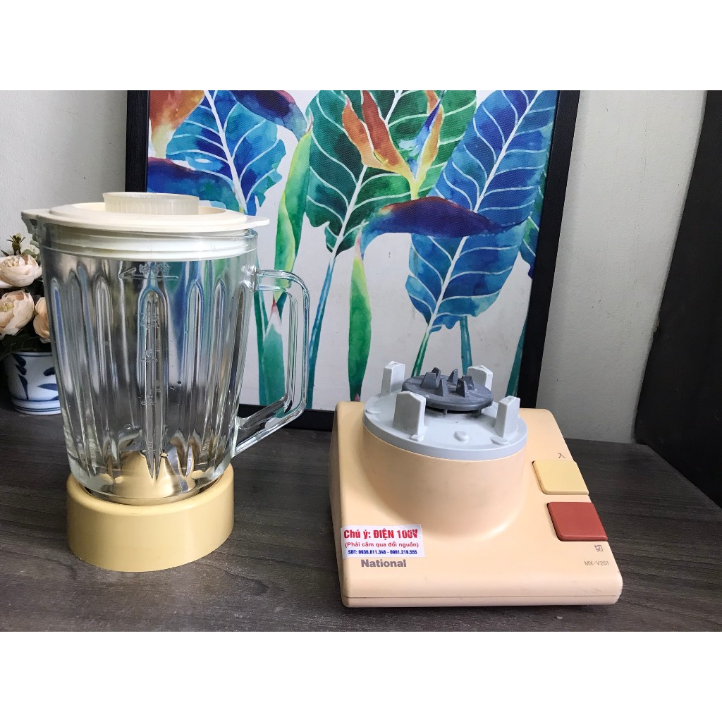 Máy xay sinh tố Nationl sx tại Nhật 700ml, hoạt động hoàn hảo, dây dài 1.9m