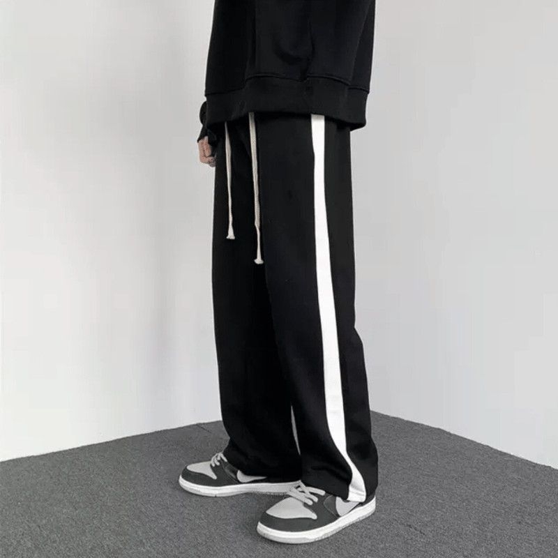 Quần Jogger 1 sọc suông 40-105Kg Nam Nữ Bigsize thun da cá