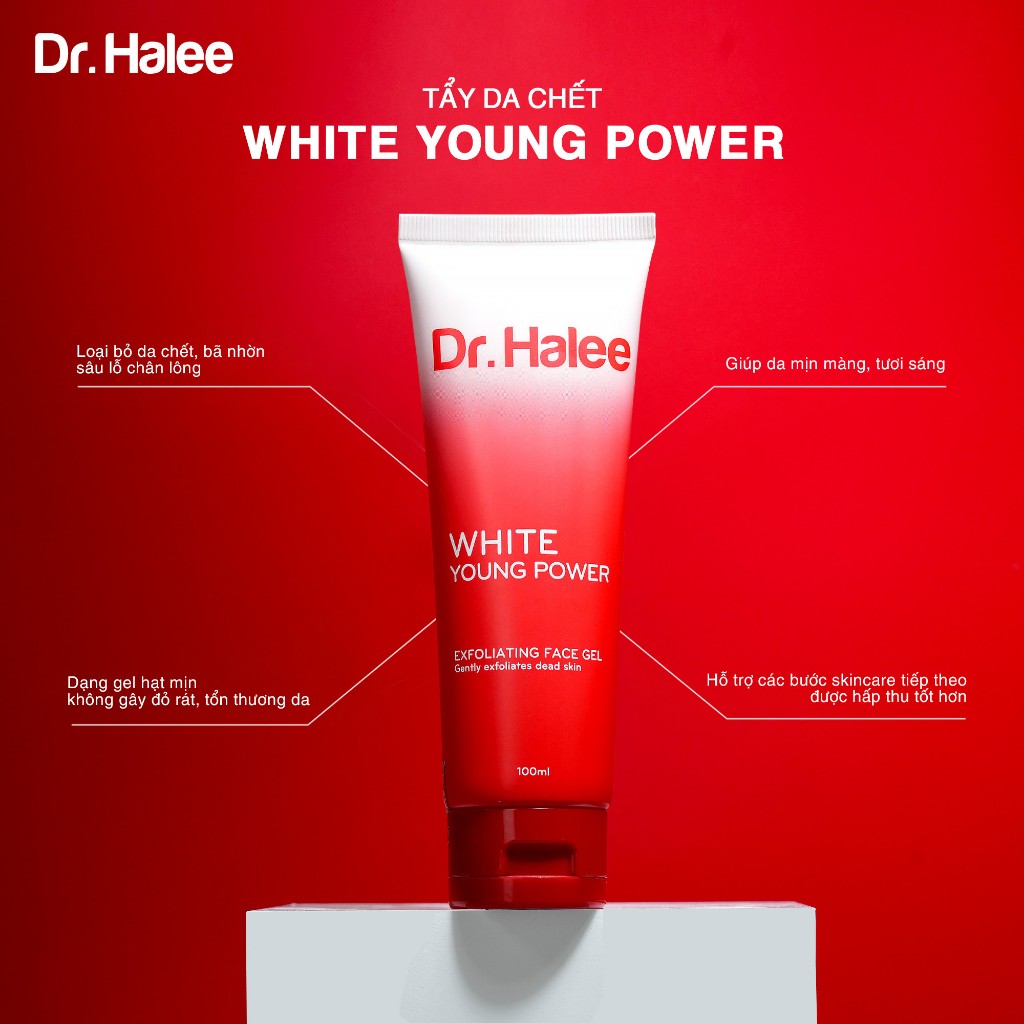 Tẩy da chết Dr.Halee Exfoliating Face Gel 100ml