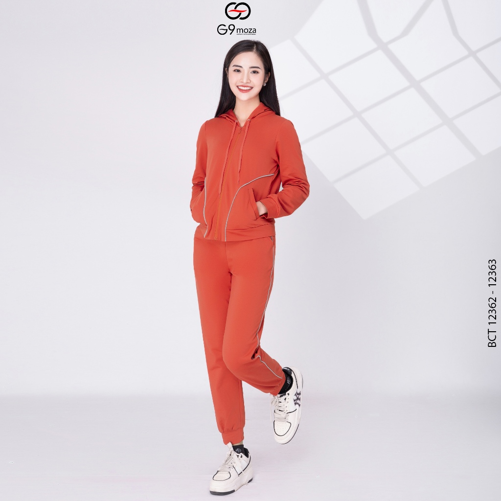 Bộ Cotoon G9moza 12362- 12363 với chất liệu da cá tạo nên phong cách trẻ trung năng động