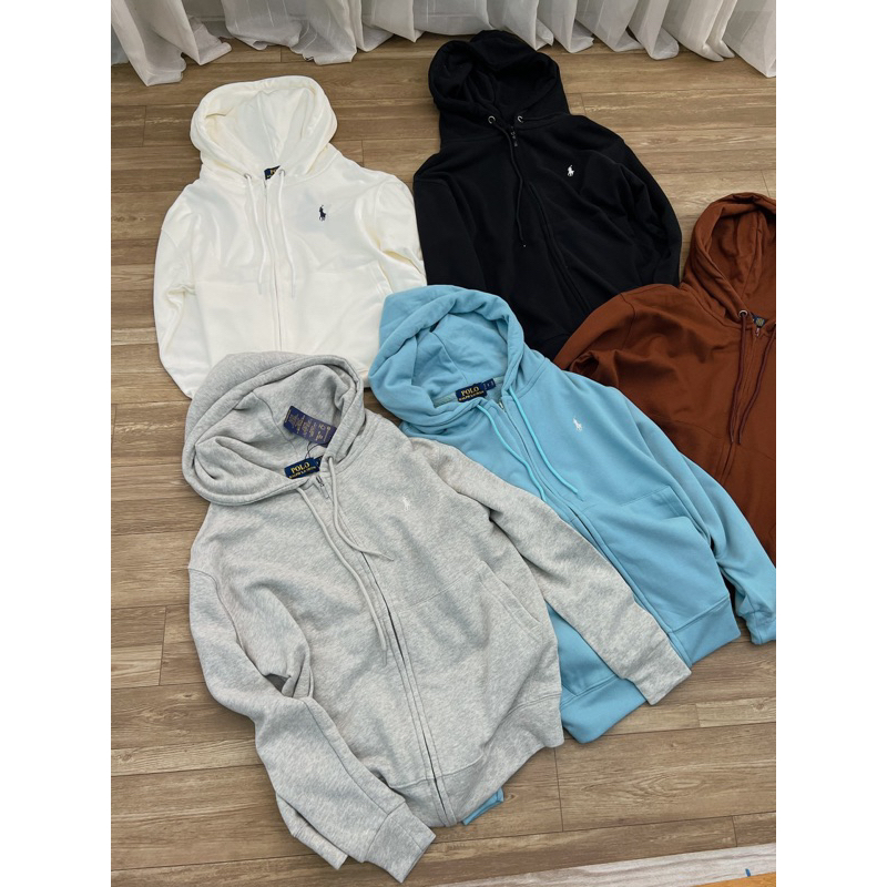 Áo khoác polo thêu nai xịn