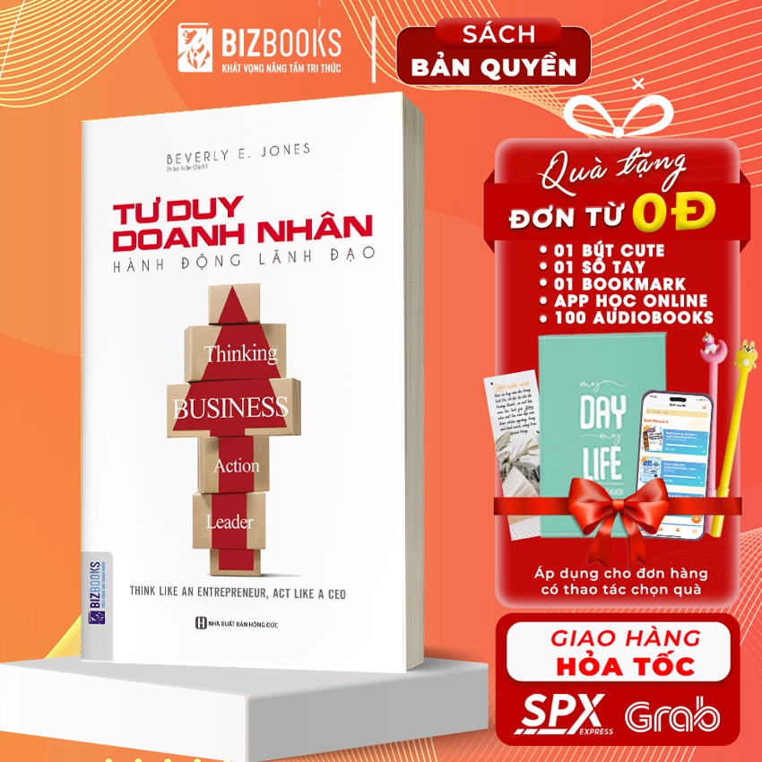 Cuốn BIZBOOKS - Sách Tư Duy Doanh Nhân, Hành Động Lãnh Đạo