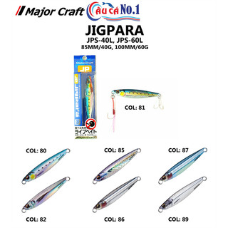 MỒI JIG CÂU CÁ MAJOR CRAFT JIGPARA JPS 40G - 60G