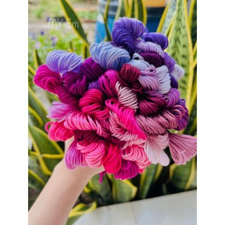 Set 50 màu chỉ thêu airo tone tím