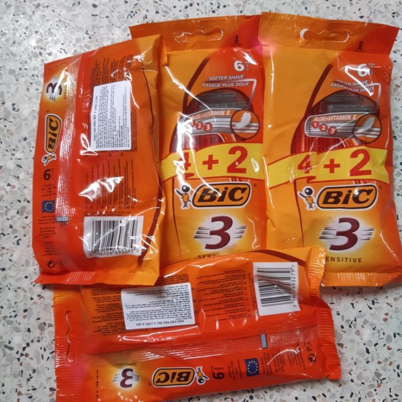 BAO CẠO RÂU BIG 3 LƯỠI