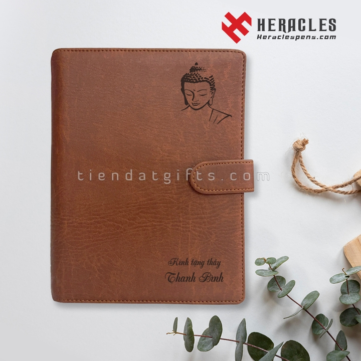 Bút Ký Heracles 002 + Sổ Da Cao Cấp. Bộ Bút khắc tên theo yêu cầu và sổ tay - Bút cho giám đốc, Bác sĩ. Bút doanh nhân