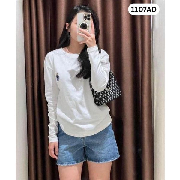 Áo Thun Dài Tay Thu Đông Hàng Quảng Châu Loại 1 1107AD