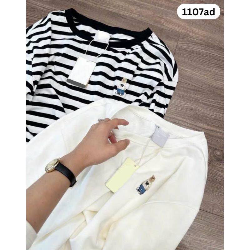 Áo Thun Dài Tay Thu Đông Hàng Quảng Châu Loại 1 1107AD