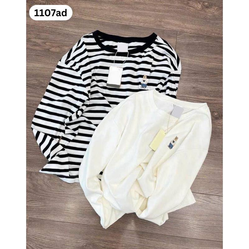 Áo Thun Dài Tay Thu Đông Hàng Quảng Châu Loại 1 1107AD