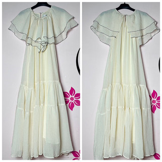 Đầm maxi tơ bèo