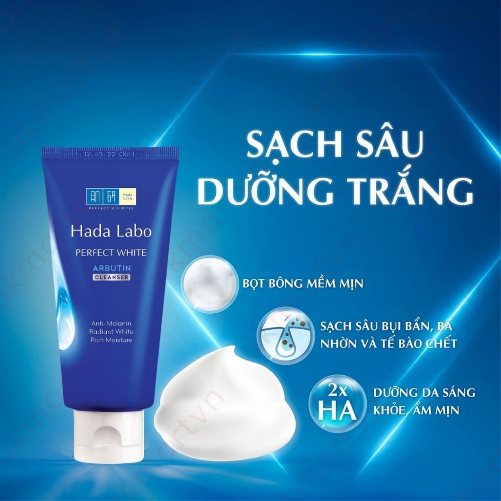 Kem Rửa Mặt Dưỡng Ẩm Hada Labo Advanced Nourish Hyaluronic Acid Cleanser 80gr