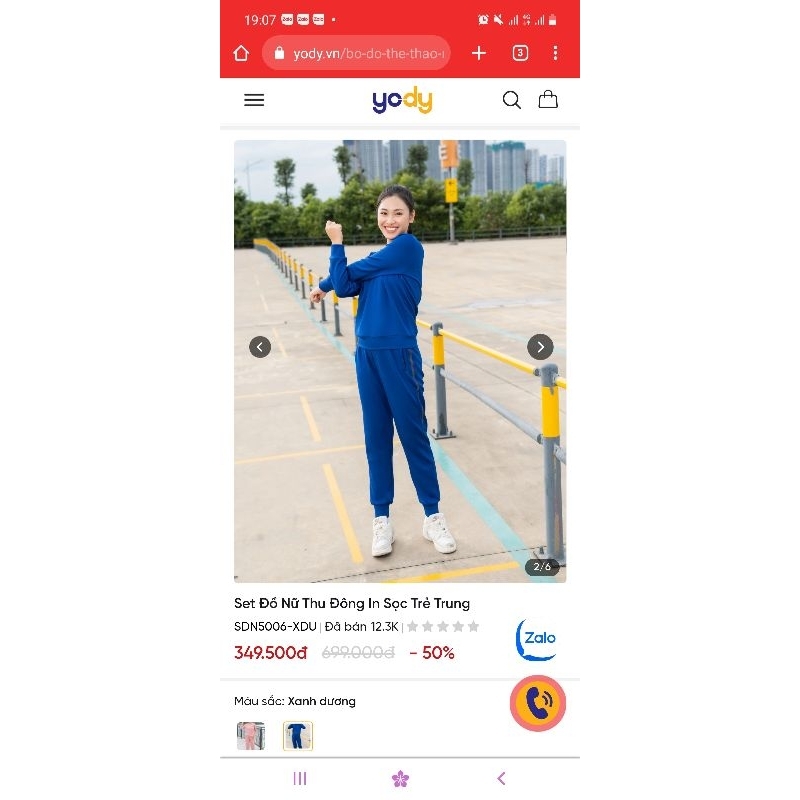 Bộ đồ thể thao _ yody