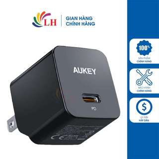 Cốc sạc Aukey Minima 1Type-C 30W PA-Y30S - Hàng chính hãng - Cổng USB-C thông dụng, thiết kế nhỏ gọn