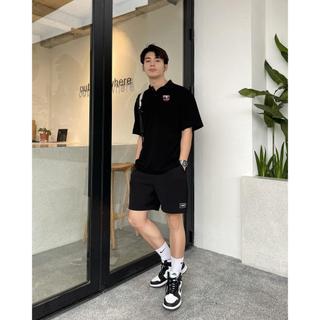 Áo Polo Nam NAP Brand Vải Cá Sấu Cotton In Hình Hard Work Beats Talent Phong Cách Trẻ Form Rộng Mã P125