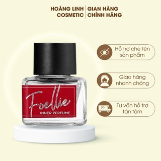 Nước hoa vùng kín Foellie Bébé (đỏ), mùi phấn rơm em bé dịu nhẹ, cân bằng môi trường bên trong 5ml